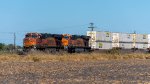 BNSF Stacks on the UP Brownsville Sub